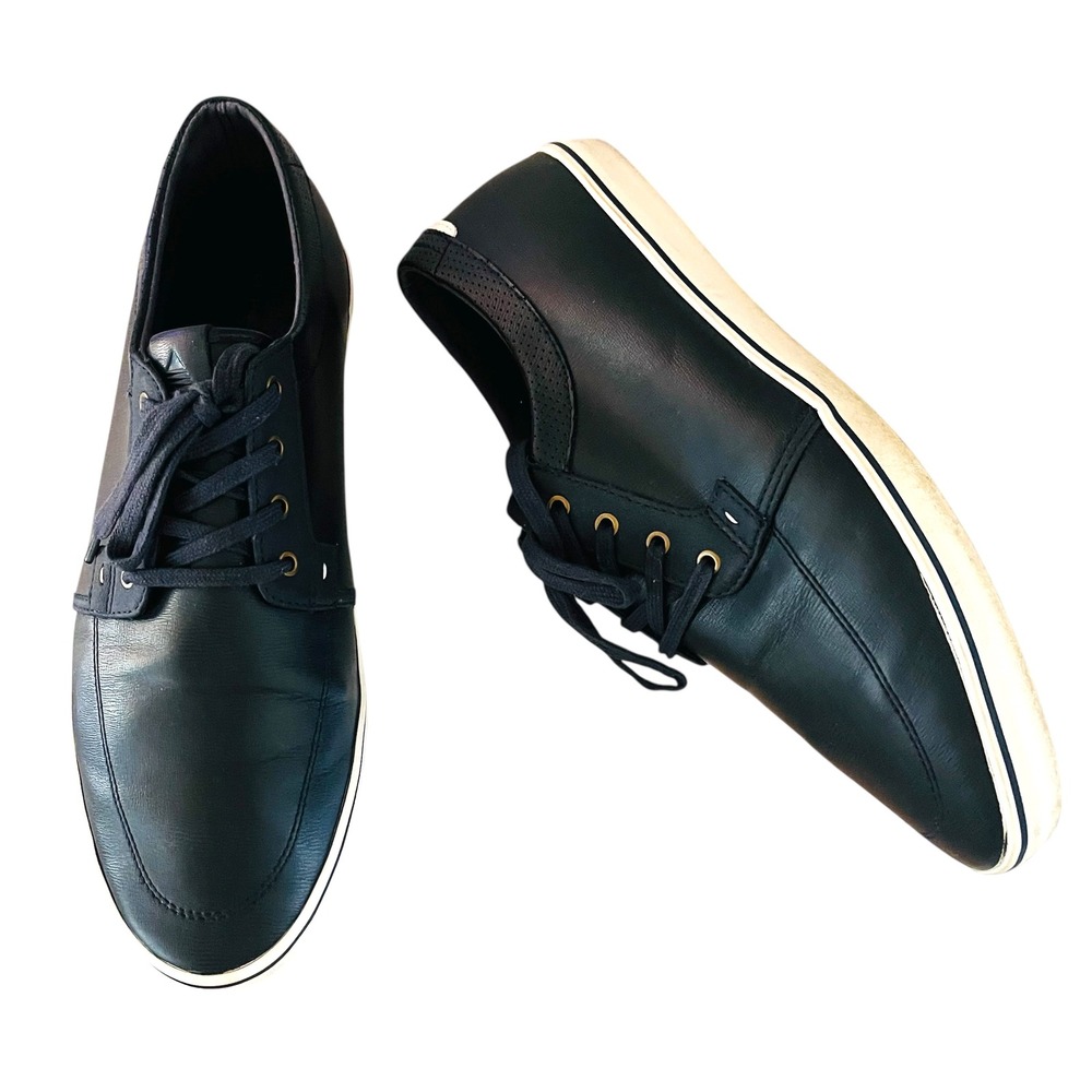 ALDO Leather Oxford French Navy Casual Shoes Lace Up Comfort Mens 13